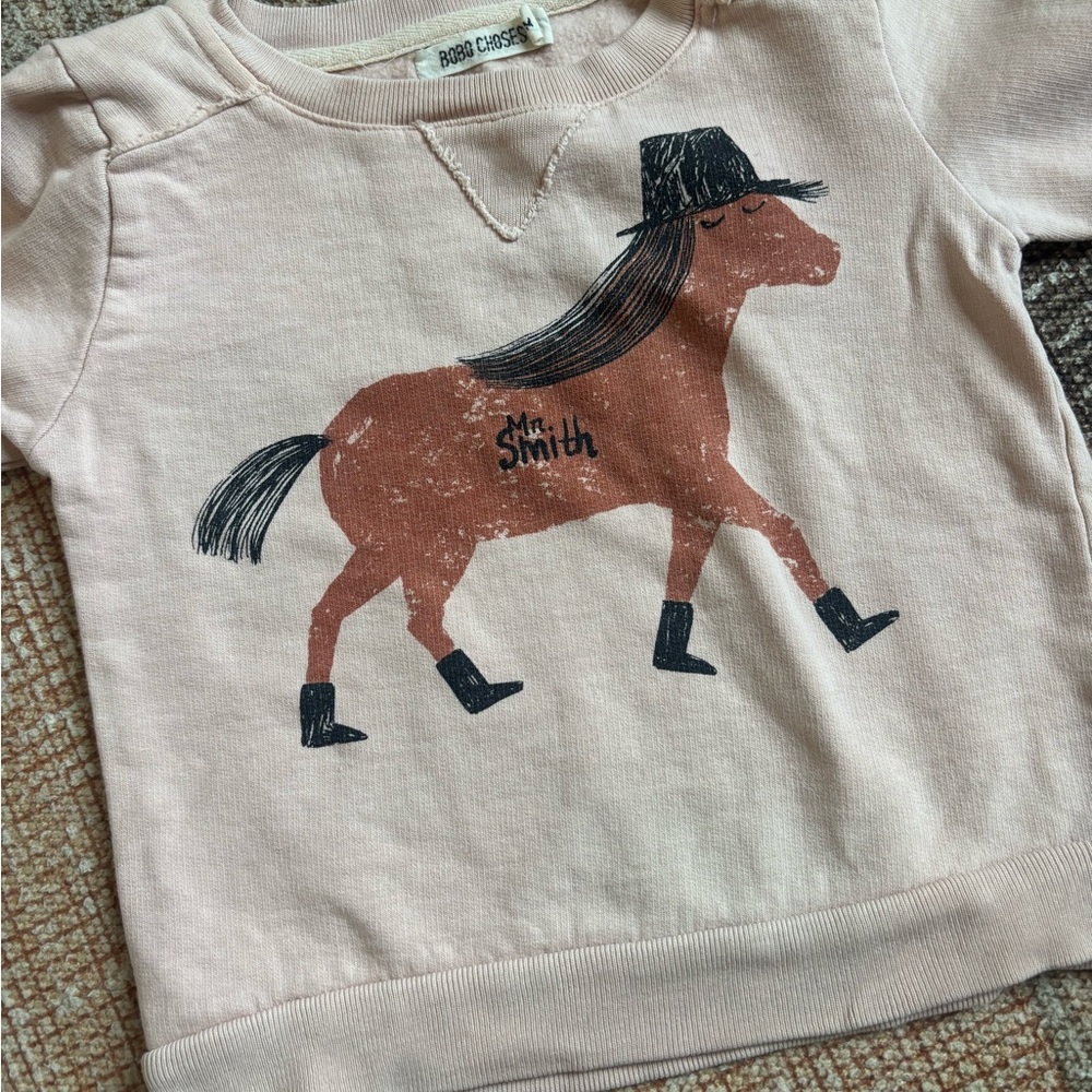 Bobo Choses horse crewneck